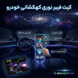 کیت فیبر نوری کهکشانی خودرو